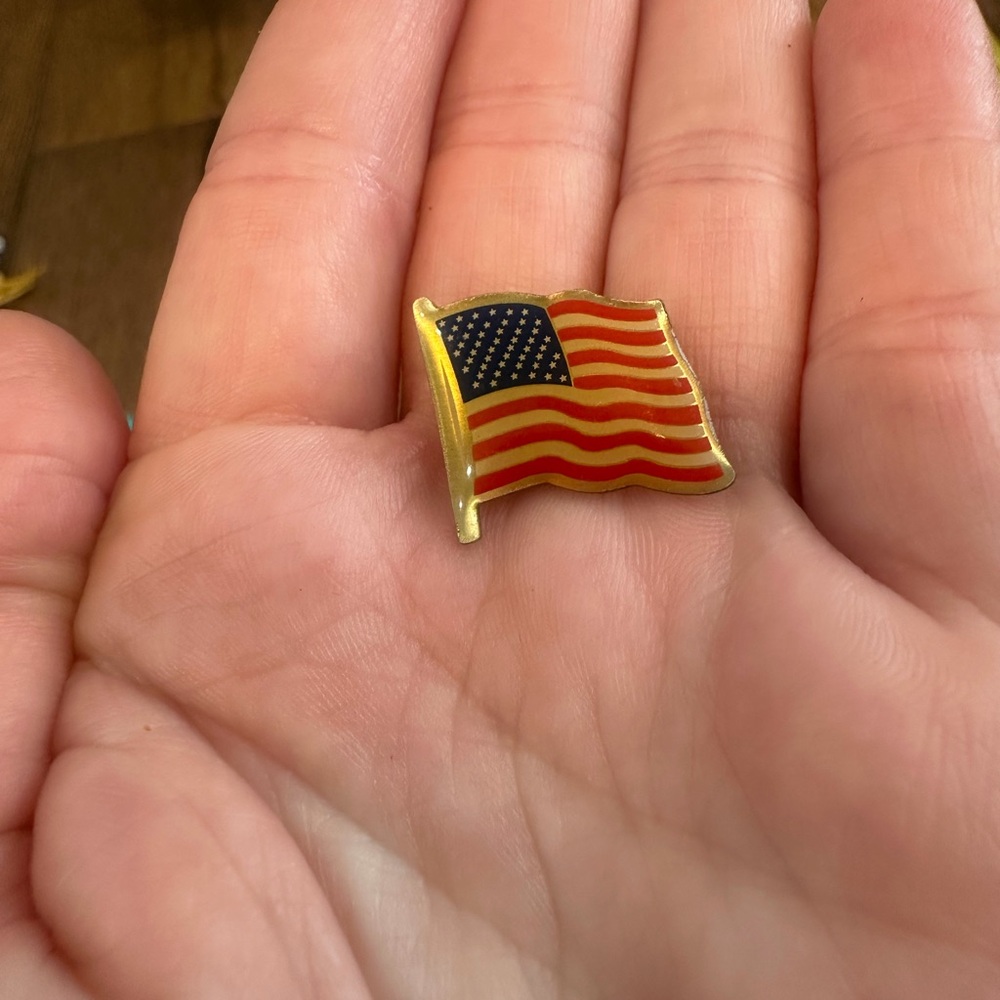 American Flag Pin